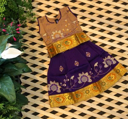 Girls Pattu Pavadai