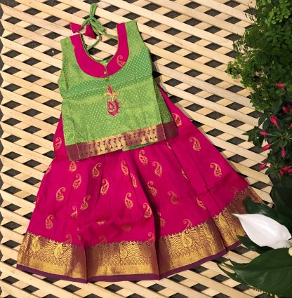 Girls Pattu Pavadai