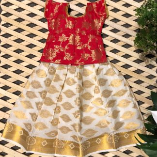 Girls Kerala Pattu Pavadai