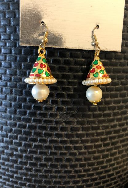Minakari Jhumkas