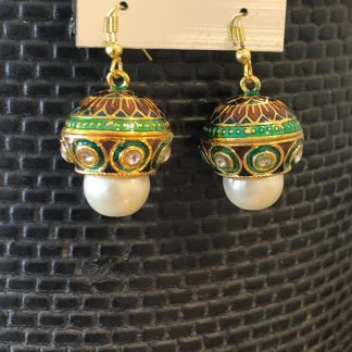 Minakari Jhumkas