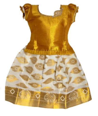 Girls Kerala Pattu Pavadai
