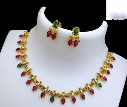 Antique Finish Necklace