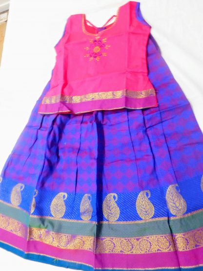 Girls Pattu Pavadai