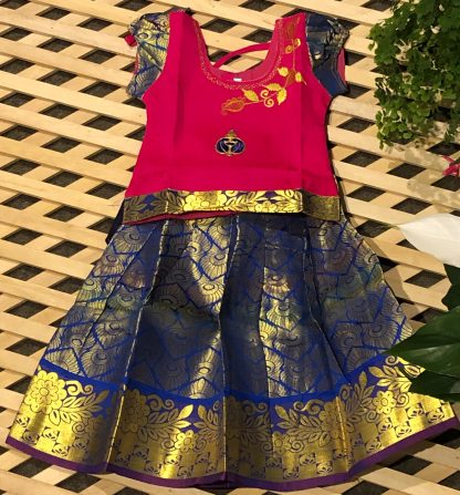 Girls Pattu Pavadai