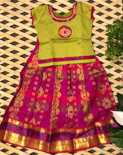 Girls Pattu Pavadai