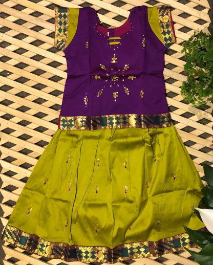 Girls Pattu Pavadai