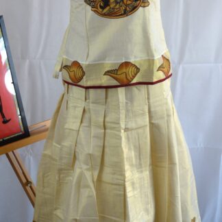 Girls Kerala Pattu Pavadai