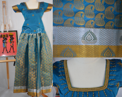 Girls Pattu Pavadai - Image 2